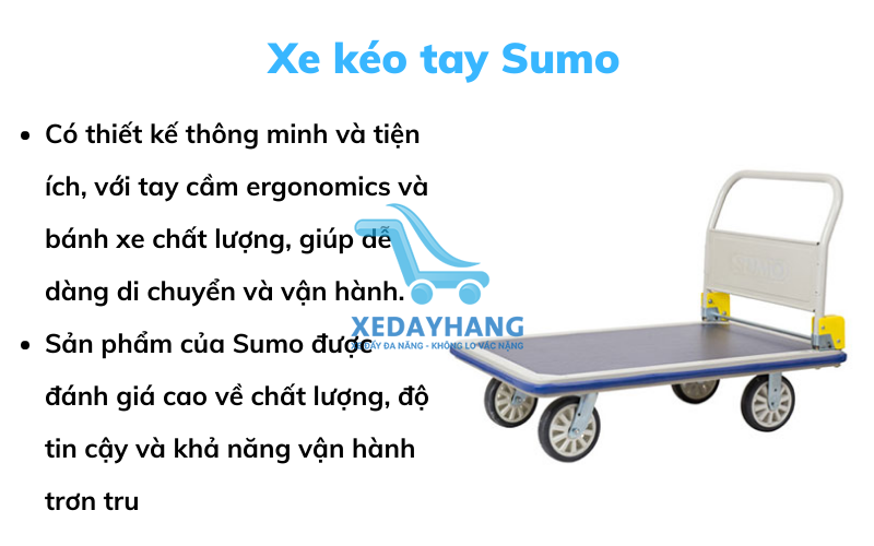 Xe kéo tay Sumo
