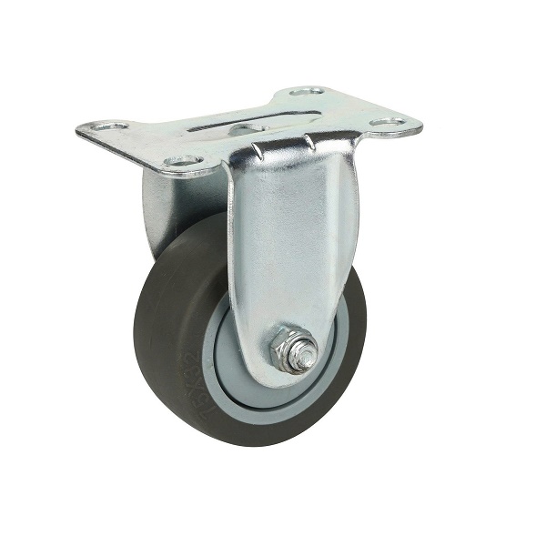 Bánh xe TPR xám D125 dẫn hướng