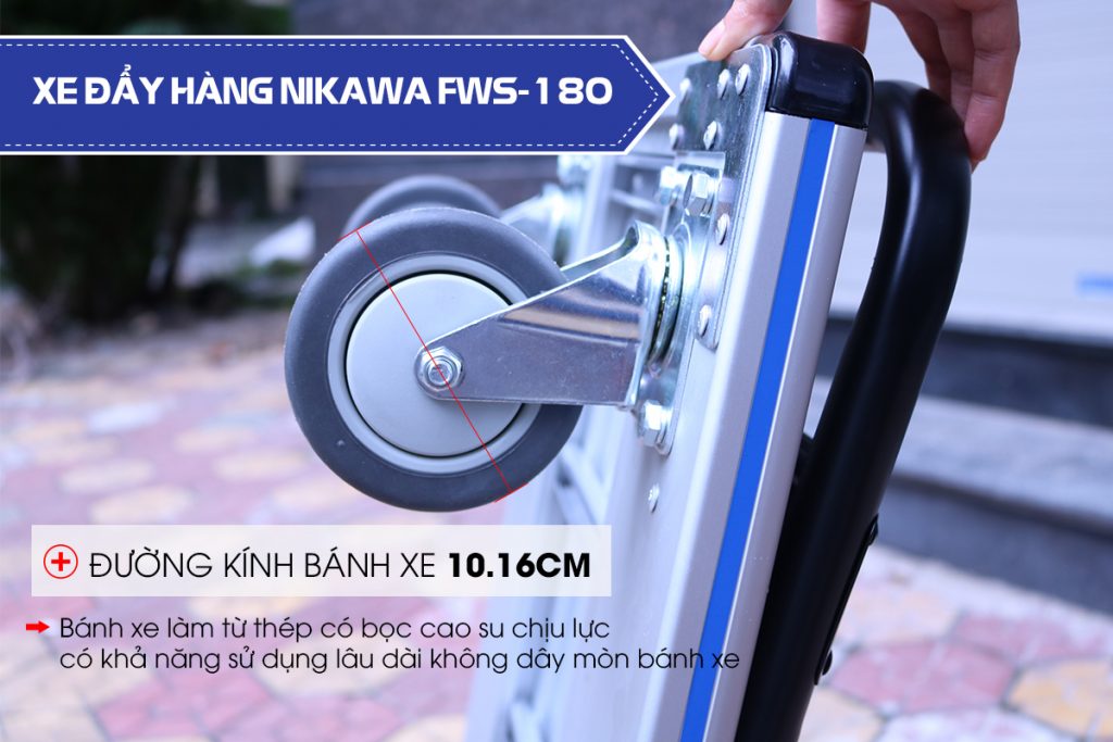 đường kính bánh xe nikawa fws-180