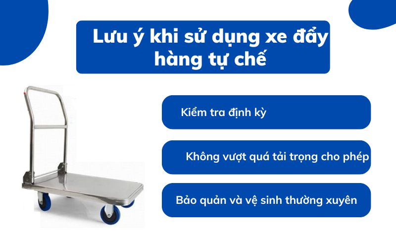 xe kéo hàng tự chế