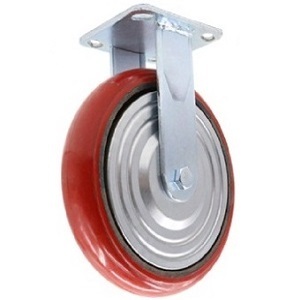 Bánh xe PU D200 gang Hàn Quốc cố định