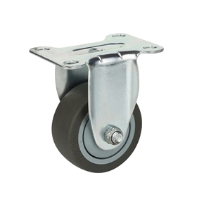 Bánh xe TPR xám D125 dẫn hướng