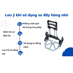 Các loại xe đẩy hàng nhỏ phổ biến hiện nay