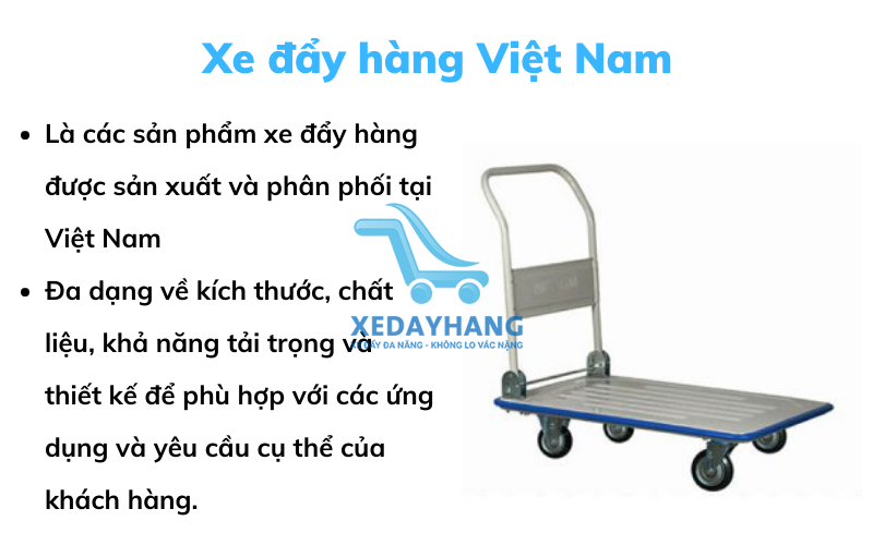 Xe đẩy hàng Việt Nam 